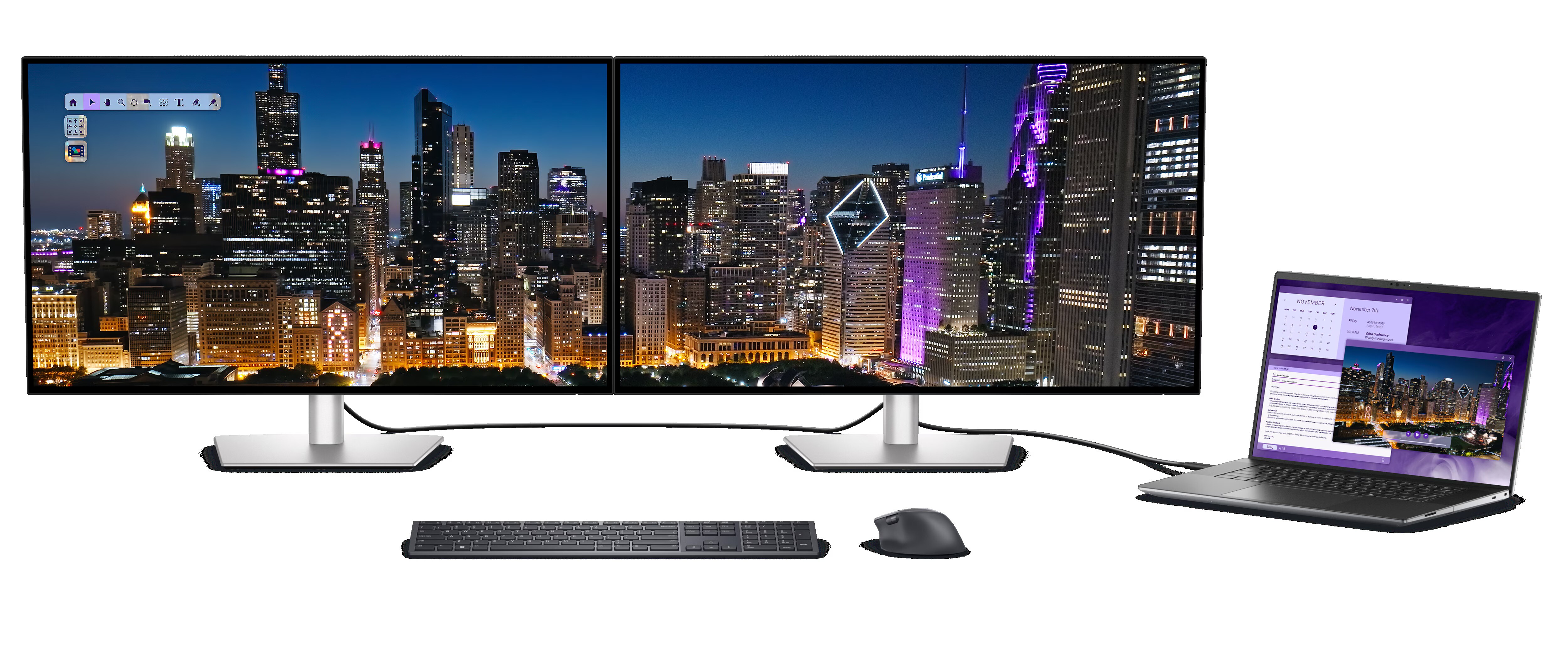 Dell UltraSharp 32 4K Thunderbolt Hub Monitor - U3225QE